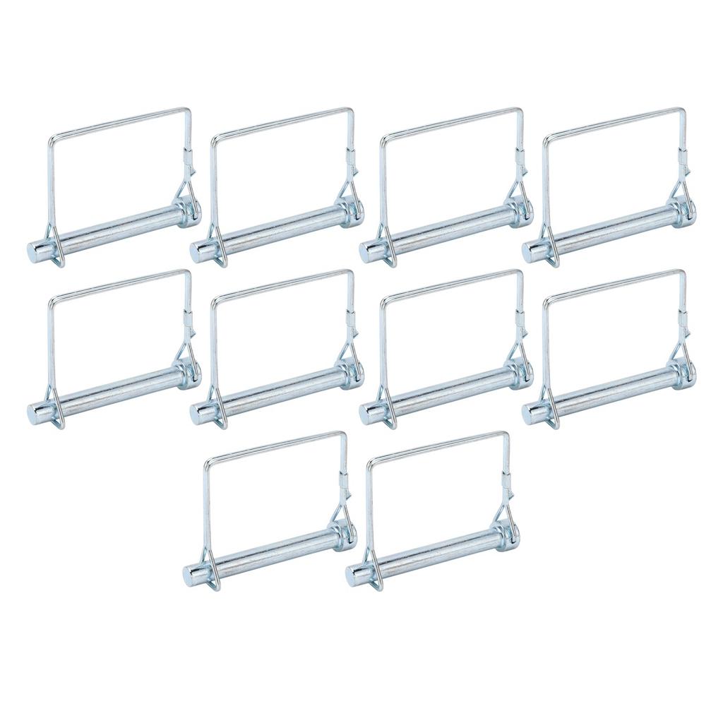 10Pcs Trailer Hitch Pin 5 16 Inch Rustproof Reliable Stable Trailer Coupler Pin for Hooks Power Output Shafts