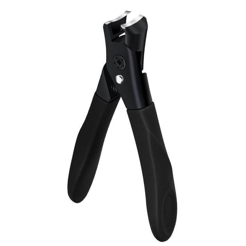 Cortador de Unhas Grande de Aço Inoxidável com Borda Inclinada Anti-Salpicos