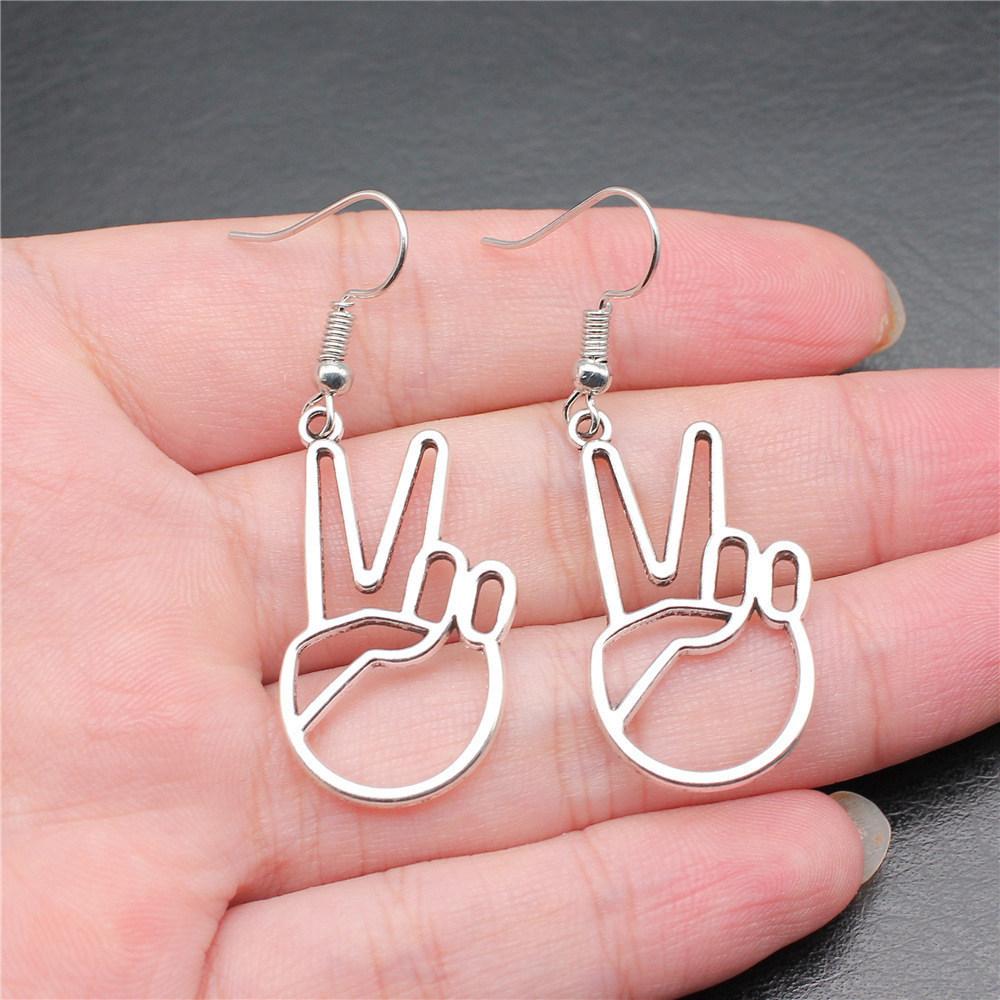 Trendy and Elegant Evil Eye Hand Talisman Amulet Drop Earrings Lucky Graduation Gift for Date Nights