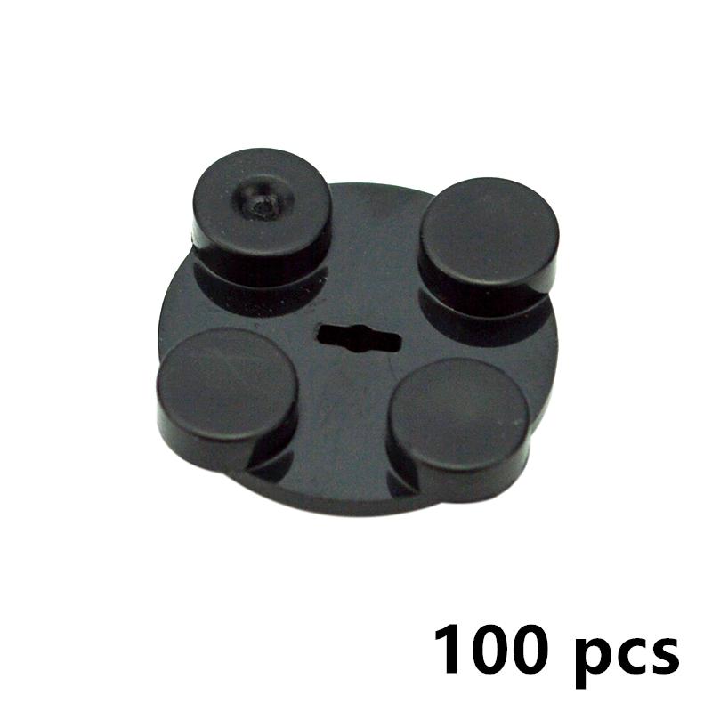 100Pcs MOC 2x2 Turntable Plates Building Block 3680 3679 Base with Top Compatible Assembles Classic Particles Educational Toys