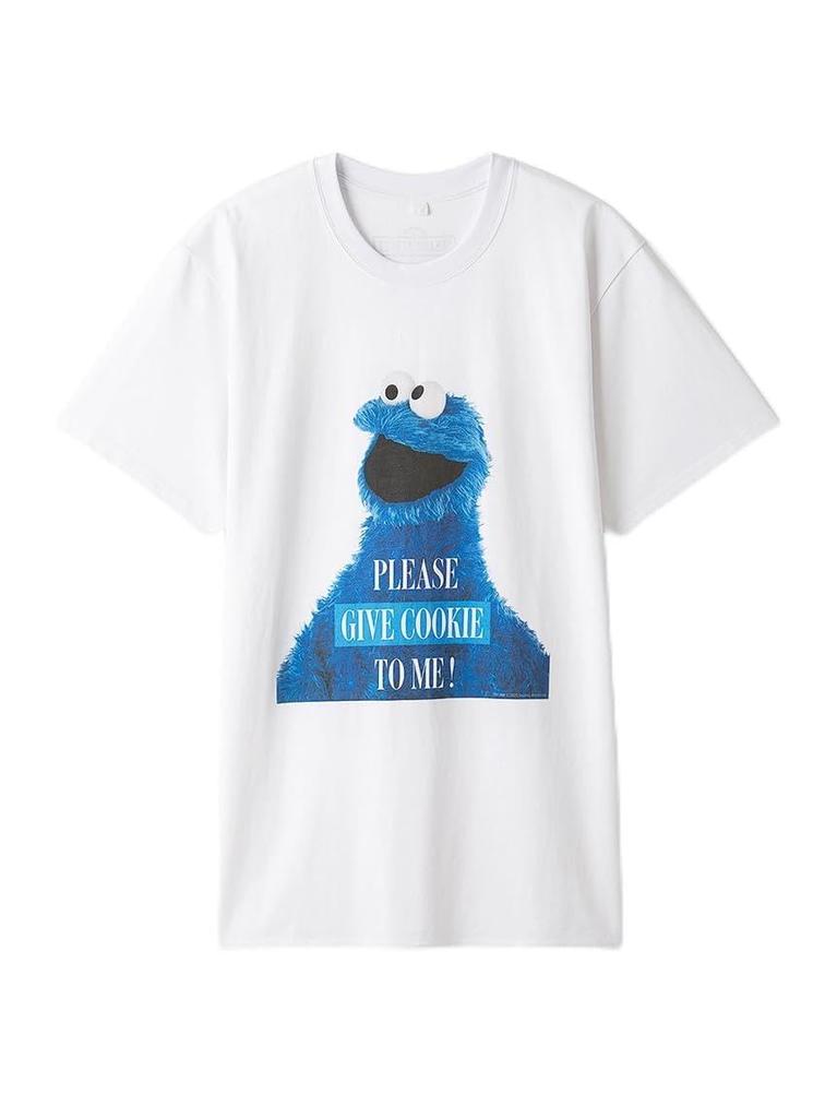 Sesame Street Market Up Photo T-Shirt SSMUCT256422WHTM