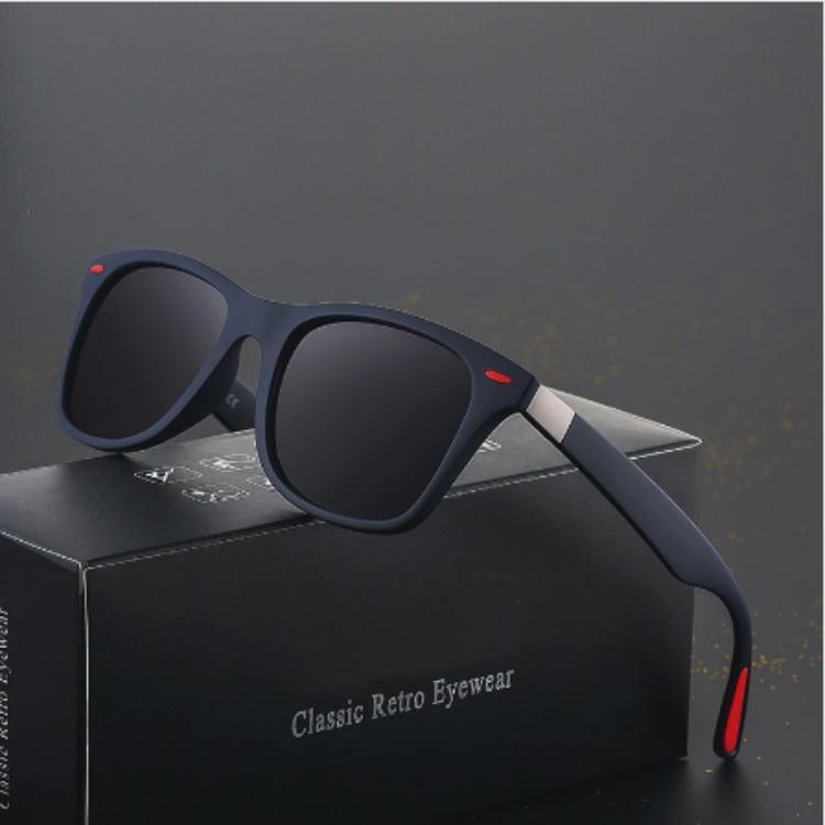 Men's Polarized Square Frame Sunglasses - New Full Frame Fashion for Driving