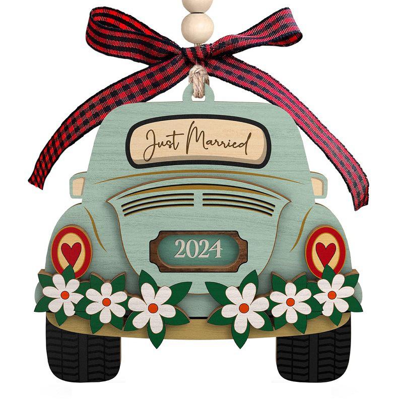 Just Married Wedding Car Ornament Romantic Wedding Decoration Bride Gifts And Engagement Photo Props Car Ornament