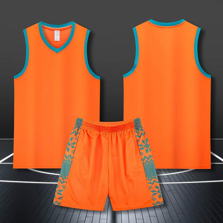 

Basketball Suit, Adult Children S College Student Game Jersey, Breathable Training Jersey, Jersey Size Printing Men S 6XL помаранчевий