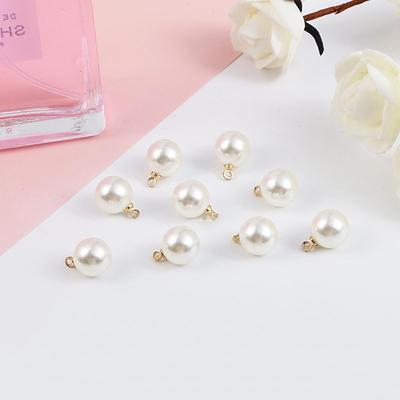 6/8/10mm White Ivory Color Round Plastic Acrylic ABS Imitation Pearl Loose Beads for Jewelry Making