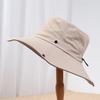 Summer Big Brim Outdoor Visor Male and Female Versatile Leisure Sports Mountaineering Sun Hat Versatile Bucket Hat