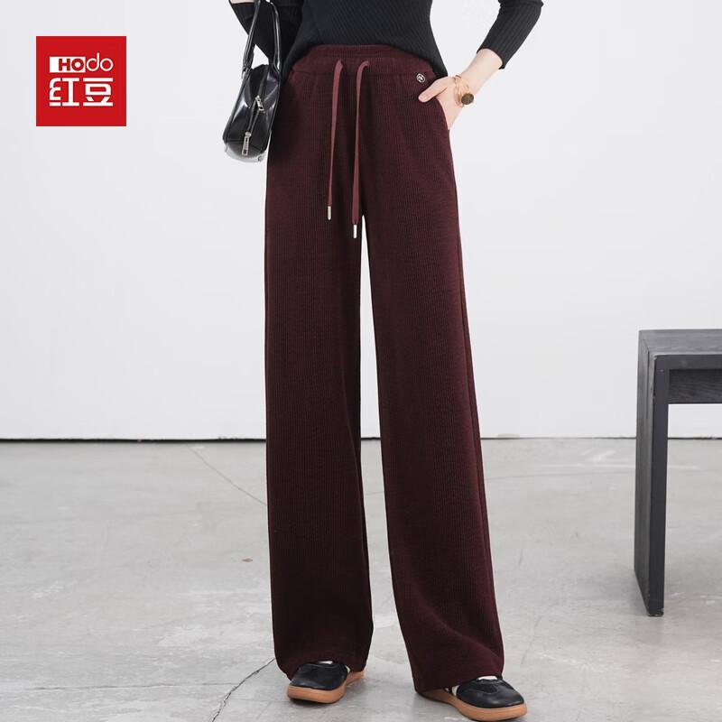 

Женские вельветовые брюки Hodo свободного прямого кроя с широкими штанинами 2XL