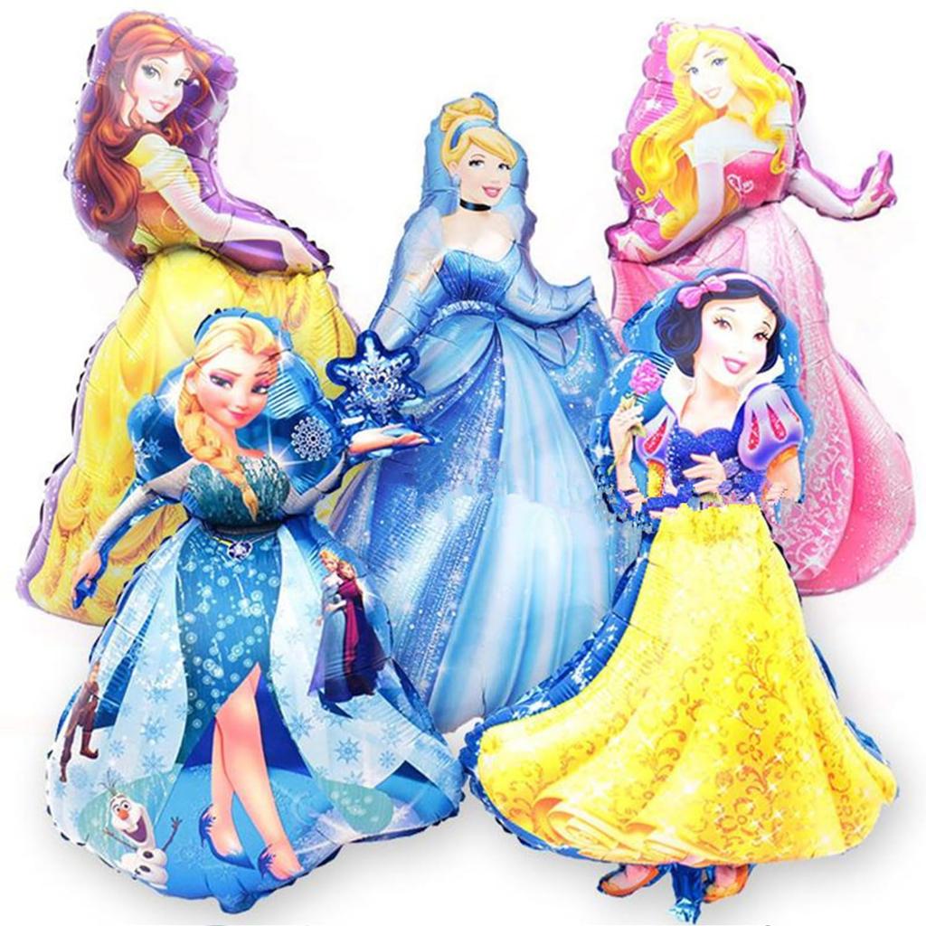 Frozen Birthday Decorations, HAPPY BIRTHDAY Balloons, Cute Character Anime Balloon Decorations, Celebration, Boys, Girls, Anniversaries, Birthdays