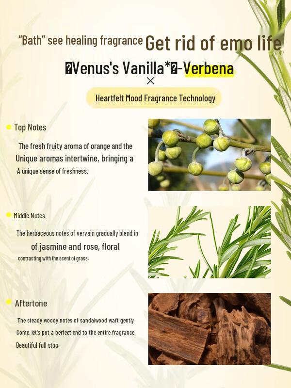Bawang Verbena Plant Extract Shower Gel