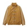 Unisex Stand Collar Cotton Jacket Warm Casual Outerwear Youth Fashion