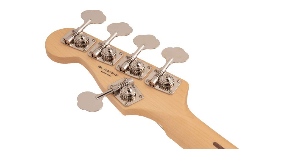 Fender Made In Japan Hybrid II Jazz Maple Modena Red Bass® V, Fingerboard,