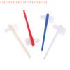 1 Pcs Double Head Manual Toothbrush Portable False Teeth Cleaner Denture Care Supply In Blue Red White Colors