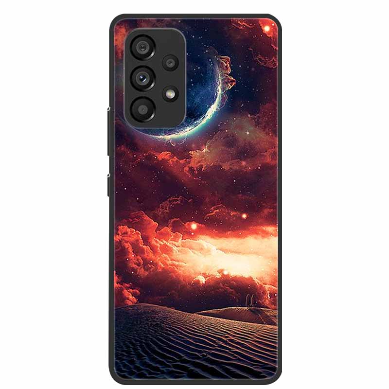 For Samsung Galaxy A53 5G Case Animals Silicone TPU Soft Phone Back Cover Case For Samsung A53 5G SamsungA53 Wolf Funda Coque