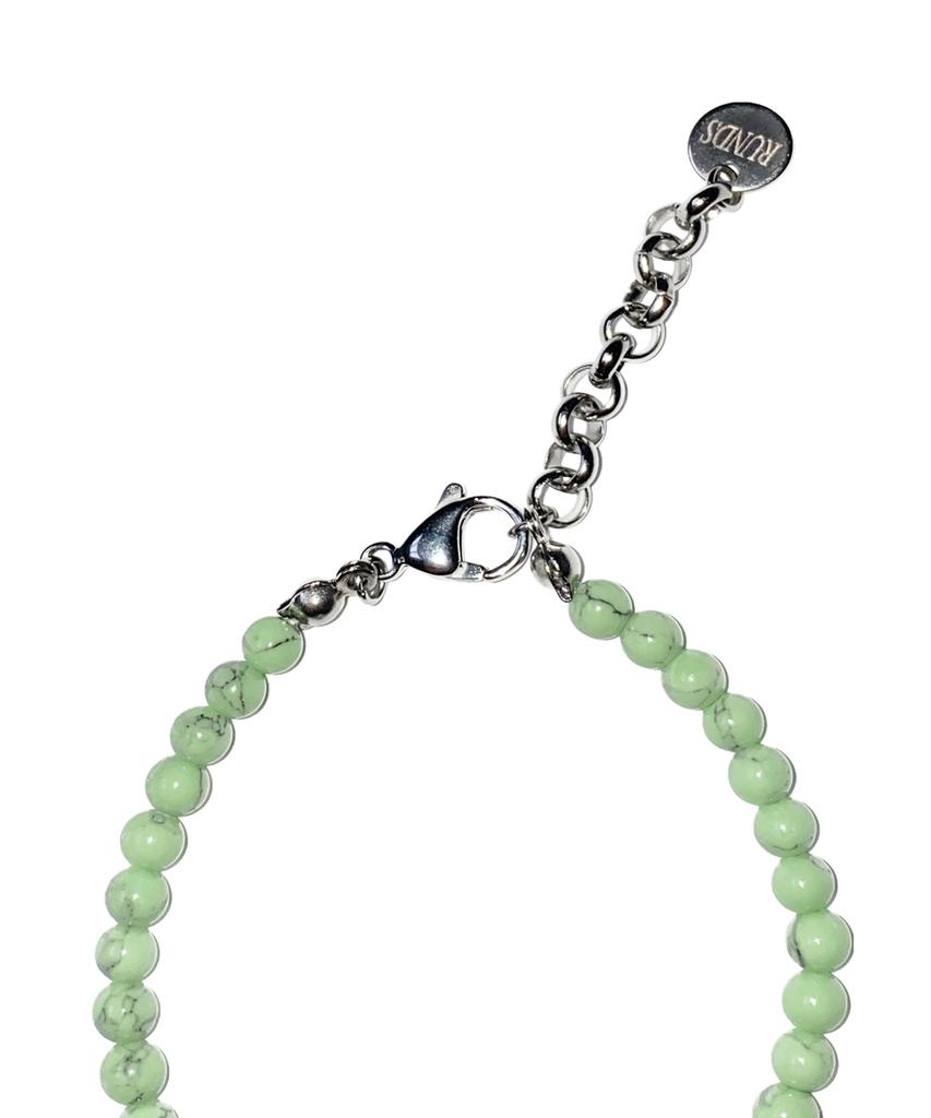 Runds Karen Silver Turquoise Bracelet (Mint)