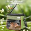 Clear Window Outdoor Bird Pouch Breathable Mesh Parrot Carrying Bag  for Hamster