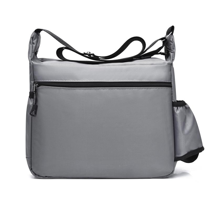 Men's Large Capacity Crossbody Bag Waterproof Shoulder Bag Business Travel Bag