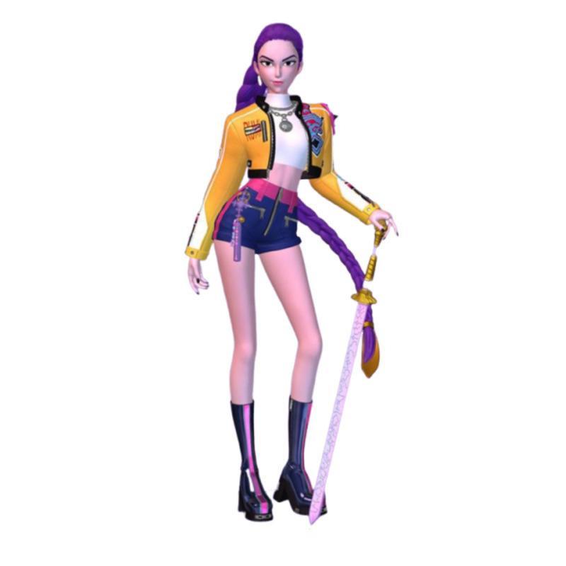 Nouvel Anime Kpop Chasseurs de Démons Figurine Modèle Jouet 16CM Rumi Ornement Collection Figurines Modèle Jouets Pour Cadeau Enfant