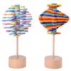 Wooden Rotary Lollipop Puzzle Toy For Office Stress Relief And Brain Teasers