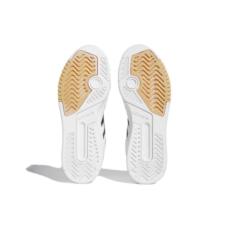 adidas Originals Drop Step Low 'White Navy Blue' Sneakers HQ7133