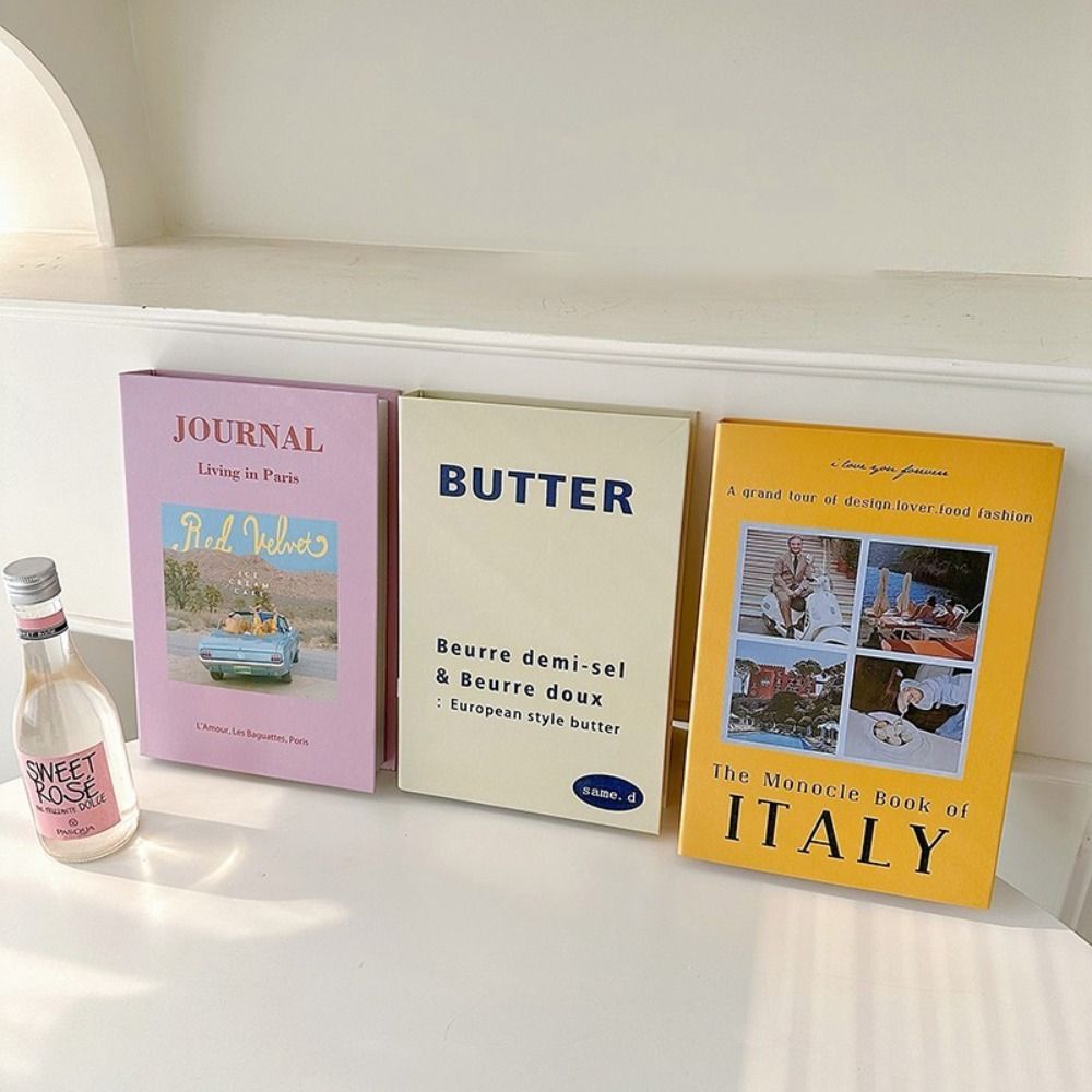 Home Decoration Model Book Foldable Photography Prop Book Fashion Fake Books