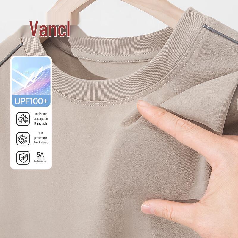VANCL Men s Colorblock Loose Fit Quick-Dry T-Shirt L