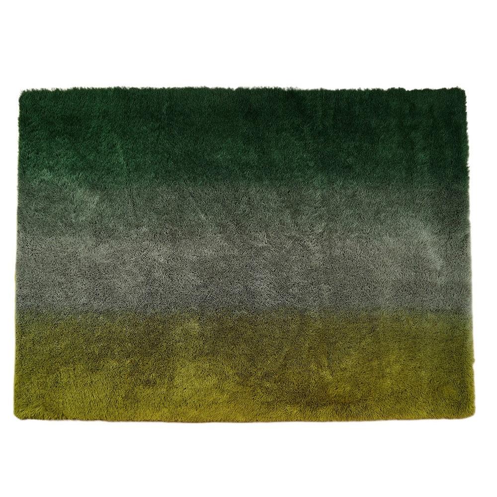 

Ковер с градиентом в технике тай-дай 60*200cm жёлтый