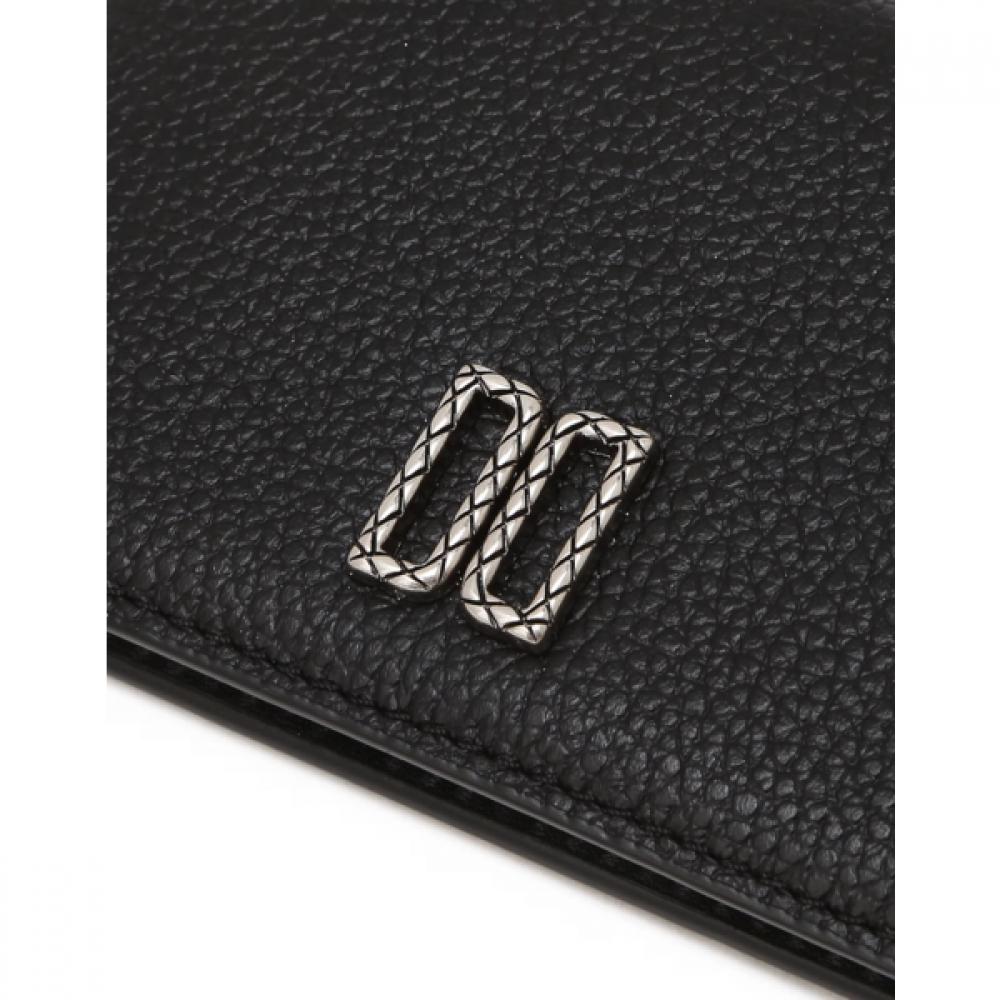 Daks Flo Black Slim Card Wallet Dcho6f621bk