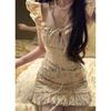Garden Party Sweet Dress Garden Party Pure Lust Sweet and Thin Temperament Lace Flying Sleeve Dress
