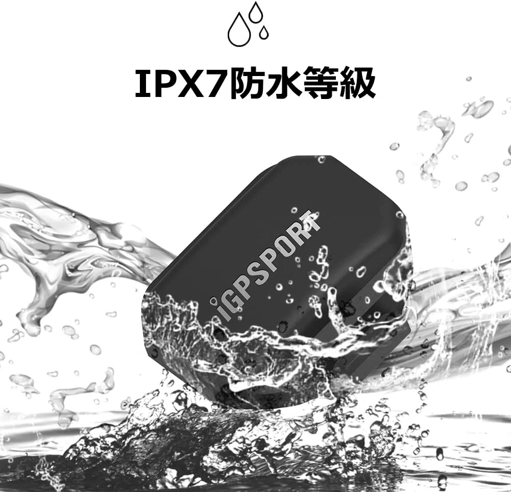 iGPSPORT SPD70 Speed Bluetooth Dual IPX7 Battery Wireless Cycle Computer Sensor for Lloyd Zwift Compatible Sensor, 5.0 & ANT+ Compatible, Mode,