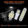 20/24pcs T10 DC 12V Led Bulb Set White Light Car Light Bulb Suitable for Reading Light/License Plate Light/Interior Light