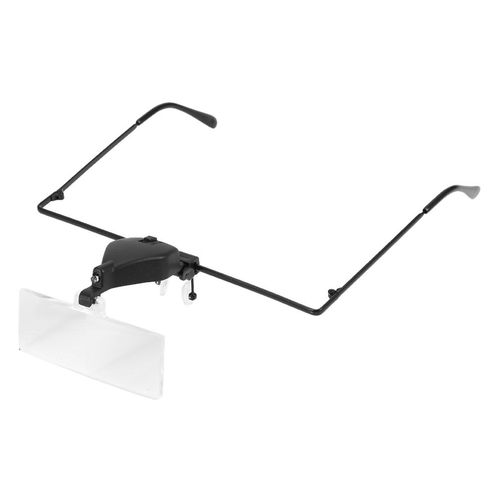 

1.5X 2.5X 3.5X Eyeglass LED Magnifier Hands Free Head Eyelash Extension Magnifying Glass