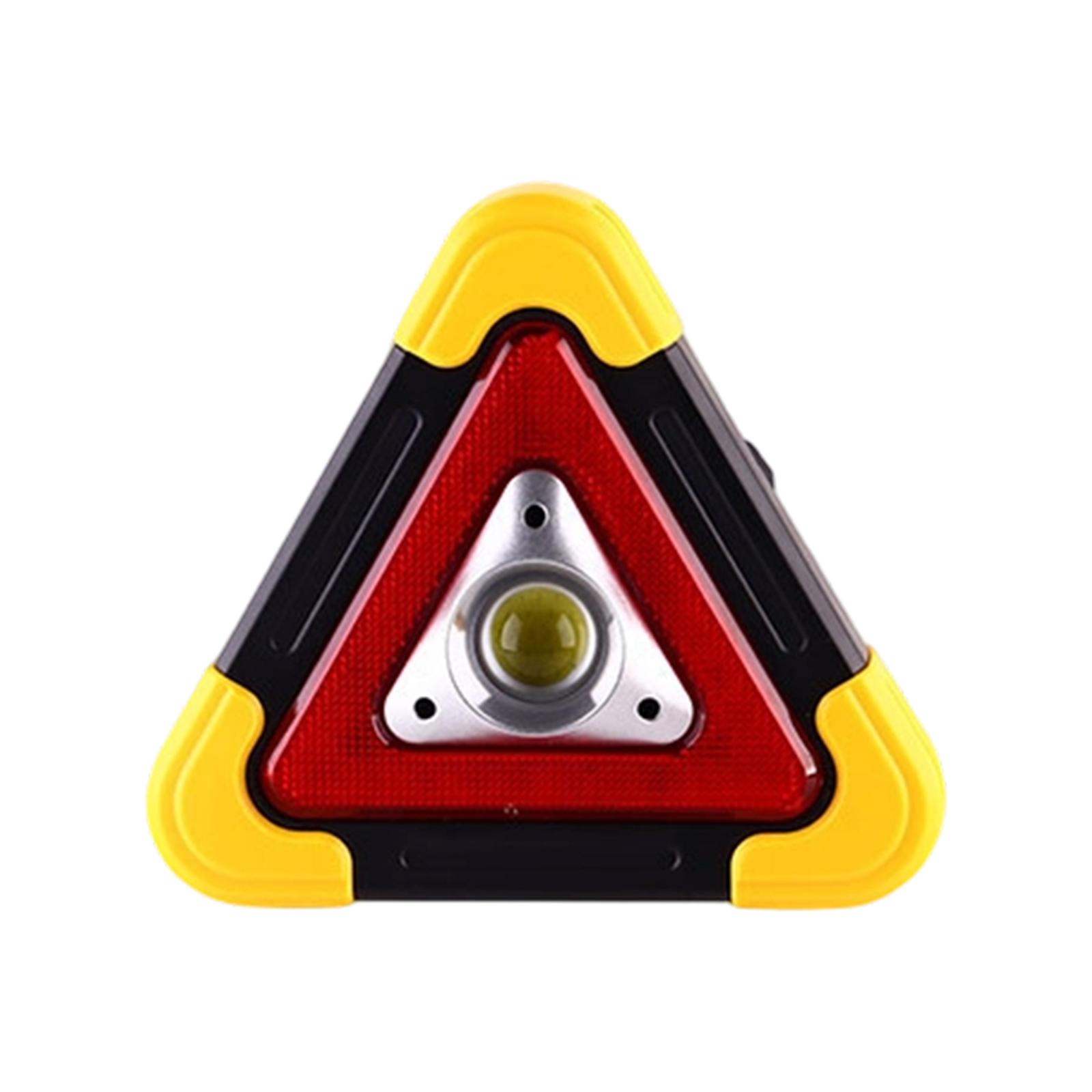 Car Stand; Reflective Solar Emergency Light For Parking One Size
