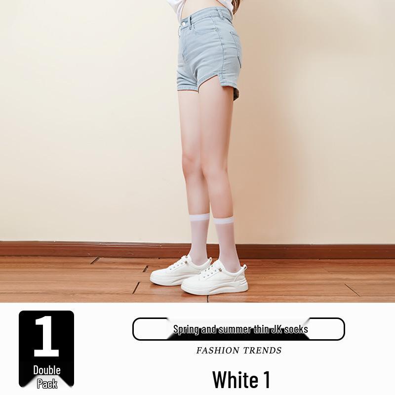 Women's Durable Anti-Snag Over-the-Knee Slimming Socks - Spring/Summer Thin Mid-Calf Design