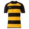 Mens Contrast Striped Crew Neck Raglan Rugby T-Shirt