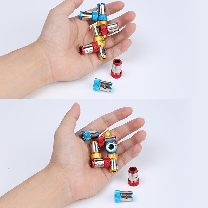 Universal 1 Pcs Magnetic Ring Alloy Magnetic Ring Screwdriver Bits Anti-Corrosion Strong Magnetizer Drill Bit Magnetic Ring