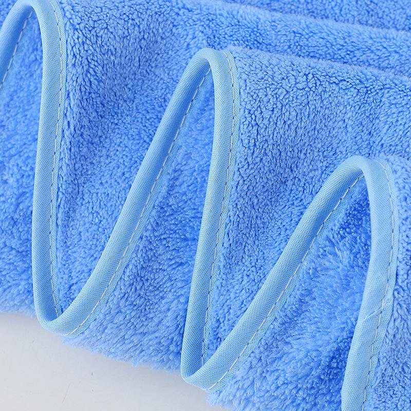 Plush Coral Fleece Bath Towel Set Ultra Soft High Absorbent Quick Dry Towel for Face Body Skin Friendly Home Bath Accessories