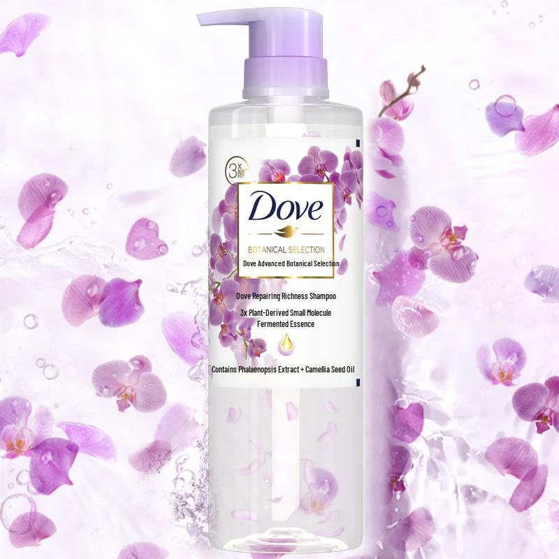 Dove Botanical Repair & Volume Shampoo, Orchid Scent