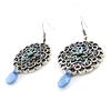 NOA [G0410] - Blue 'Carmen' Designer Earrings