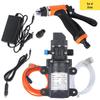 12V Portable Electric Car Washer with High-Pressure Water Gun