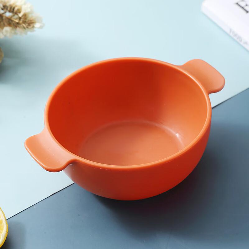 ZISIZ Kids  Enamel Double-Ear Bowl