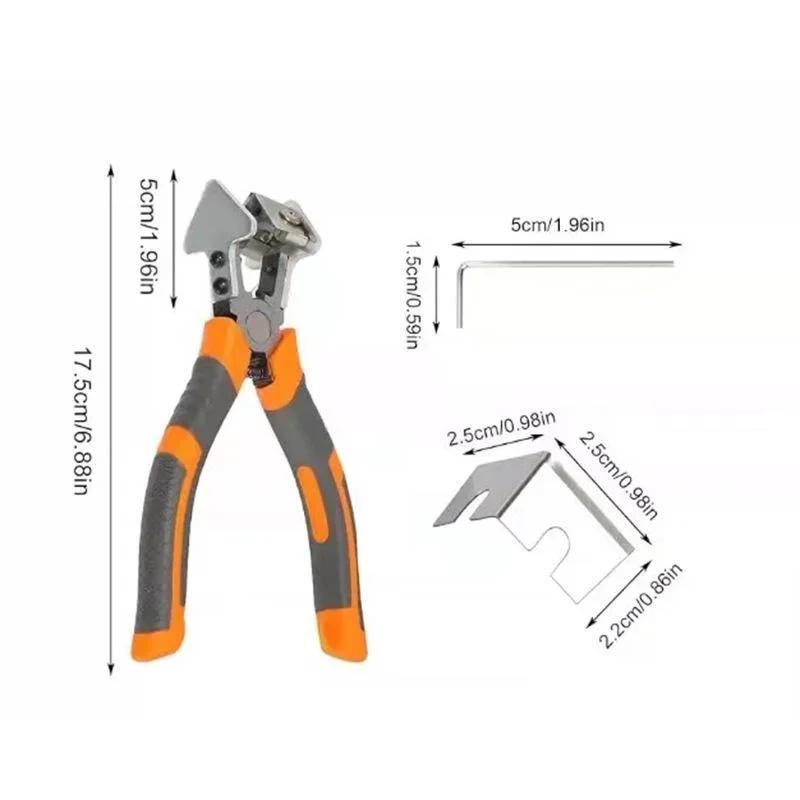 

Прямоугольные плоскогубцы V-образные плоскогубцы Угловые ножницы Резак Ножницы для кабель-канала Ножницы для резиновых полос под углом 90 градусов для уплотнительной полосы окон с лезвиями серебряный