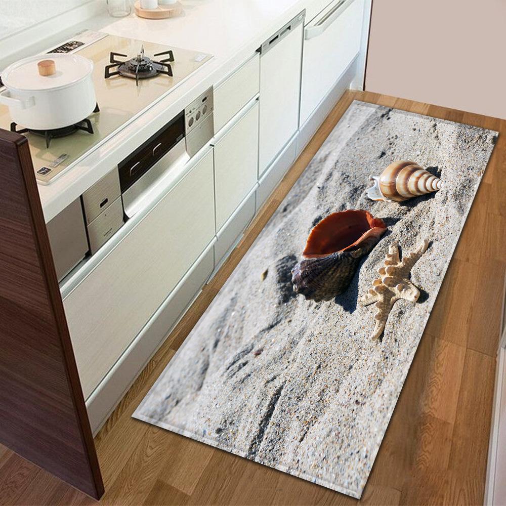 

Сучасний килимок для дверей у кухню Килимок для спальні Нековзка підлога Коридор Довгий килимок Приліжкова килимок для вітальні 50x80cm