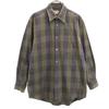 Burberrys 90s Made In Japan Old Check Pattern Long Sleeve Cotton Shirt M Men's Used