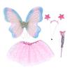 NaFairy Porch Goose Outfit with Wing for 23 Inch Spring   Porch Goose Clothes Skirt Costume for Yard Lawn Garden Patio Decor
