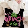 Movie The classic G-Grinches Pillow Covers Cartoon Sofa Decorative Home Double-sided Printing Short Plush Cute Cushion Cover