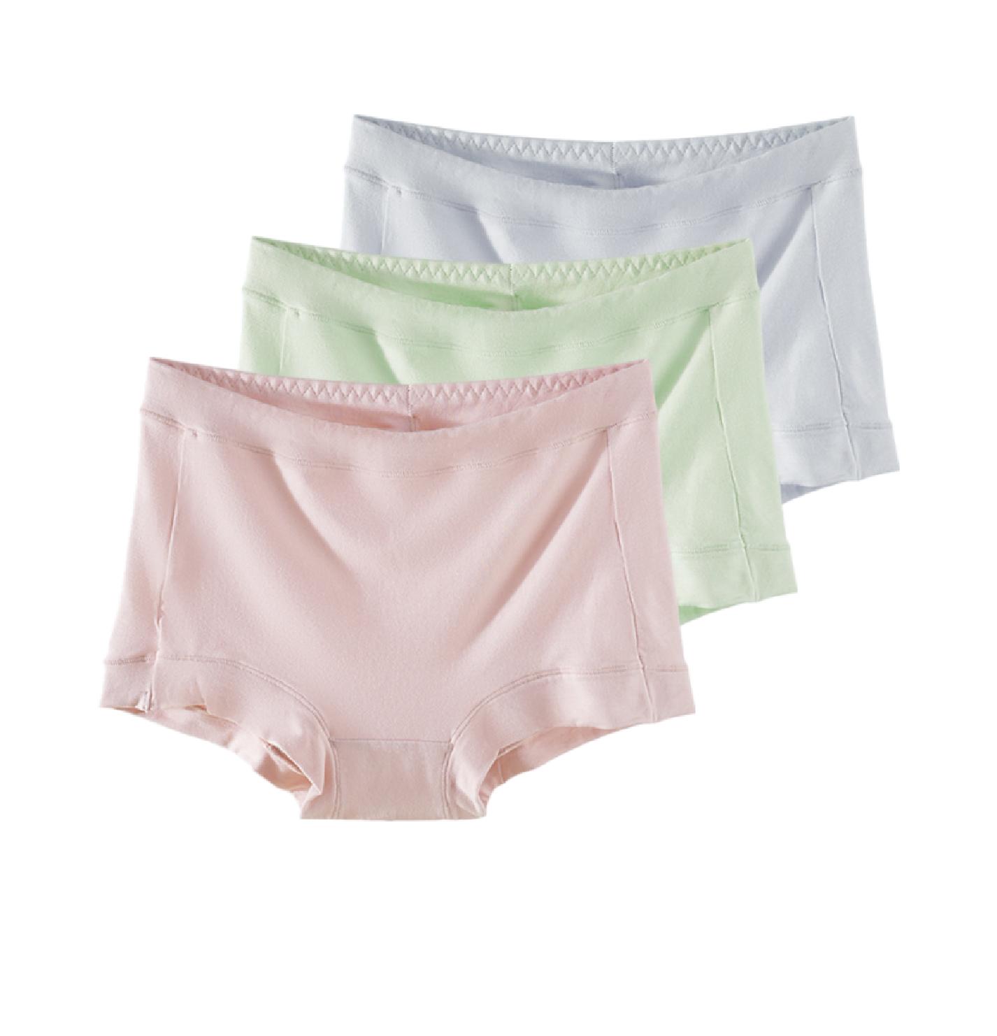 

3 шт. Женские трусы-боксеры с высокой талией, модальные шорты, трусы больших размеров, дышащие трусы XL-6XL 6XL