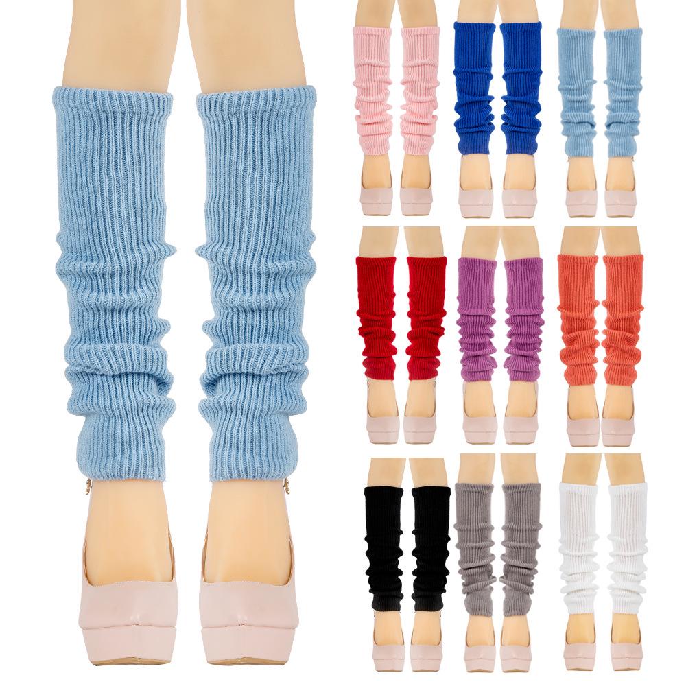 Children & Adult Woolen Leg Warmers – Knitted Dance, Yoga, Ballet, Sport Socks