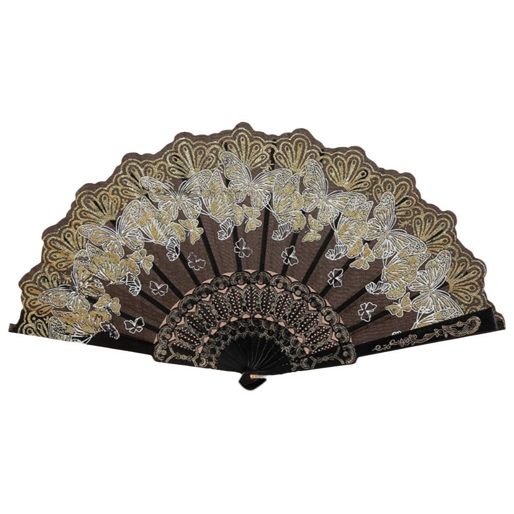 Handgehaltener Dekofächer Spitze Handfächer Fotografie Requisiten Tanzfächer Hanfu Zubehör