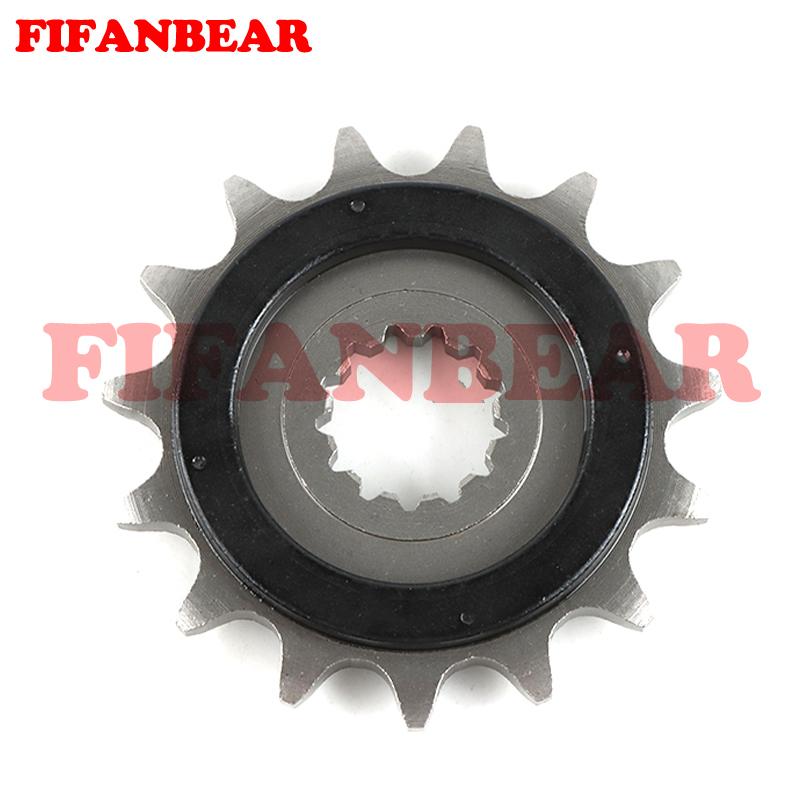 Motorcycles Front Sprocket Chain Wheel Front Fly Wheel Pinion 15T For CFMOTO 450 MT Small Silent Durable Motorcycle Parts