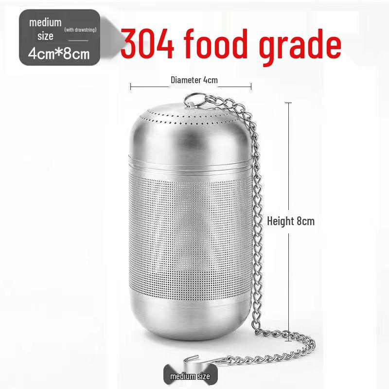 316 Stainless Steel Ultra-Fine Tea Strainer and Separator for Brewing